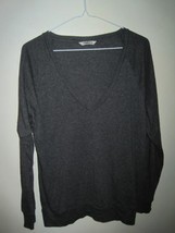 Vintage MEN&#39;S TNA V-Sweater Grey long Sleeve Pull over Sz Small - £6.38 GBP