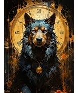 Time dog Diamond Painting Kits 5D Diamond Art Kits for Adults DIY Gift - $14.69+