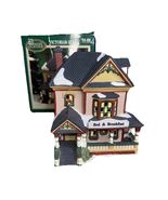 Dickens Collectables Victorian Series 1998 BED AND BREAKFAST Lighted House - $34.61 CAD