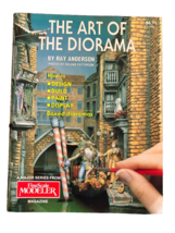 Book Art of The Diorama by Ray Anderson Paperback 1988 Design Display Build Vtg - £14.59 GBP