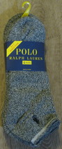 Men 4 Pairs Polo Ralph Lauren No Show Ankle Stretch Sport Socks Charcoal... - £18.24 GBP