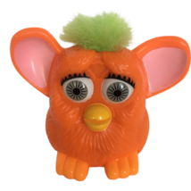 McDonalds Furby Pull Back Toy Tiger Electronics Orange with Green Hair 1998 Vtg - £3.13 GBP