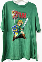 The Legend of Zelda: A Link to the Past T-shirt Green Nintendo 2XL - £9.46 GBP