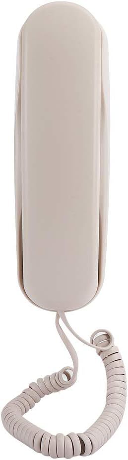 Small Size Corded Phone, Table Mountable Wall Hanging Telephone, Integrated - $30.99
