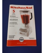 KitchenAid 5 Speed Blender Instructions and Recipes Booklet Only - £5.91 GBP
