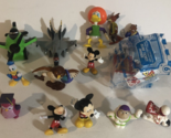 Disney Mickey Mouse Donald Duck Cars Toy Story Lot Of 14 Toys Figures T5 - $12.86