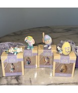 4 1992 Hallmark Easter Ornament Crayola Bunny Parade Eggspert Painter Ba... - $29.99