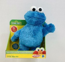 10&quot; Sesame Street Squeeze A Song Cookie Monster~Ages 18 Months Through 4 Years - £20.35 GBP