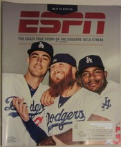 ESPN Cody Bellinger Justin Turner Yasiel Puig MLB Dodgers LeVar October ... - $19.99