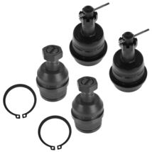 TRQ Front Driver &amp; Passenger Side Upper &amp; Lower Ball Joint Set Compatibl... - $51.48