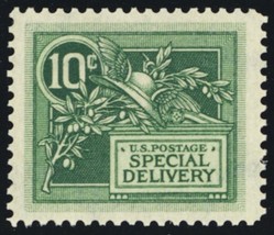 E7, Mint NH XF 10¢ - Very Well Centered Stamp! * Stuart Katz - $195.00