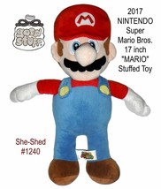 MARIO Plush Toy 17 inch by Good Stuff Toys 2017 Nintendo - £11.71 GBP