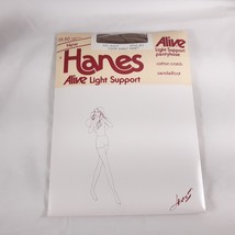 Hanes Alive Light Support Panty Hose 813 Size Plus F Color Barely There - £12.47 GBP