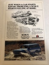 1980 International Harvester Scout Vintage Print Ad pa10 - £7.03 GBP