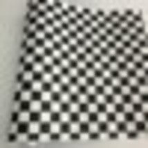 White Black Checkered Flag Racing Multi-Use Square Motorcycle Outdoor  Car Wrap  - £32.71 GBP