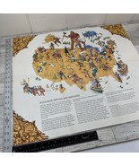 Vtg 1973 - Folk Tale Map of the United States For Middle Grade Classrooms - $29.69