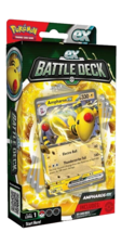 Nintendo Pokemon Scarlet and Violet Ampharos EX Battle Deck Trading Card Game - £11.95 GBP