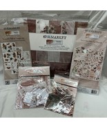 49 &amp; Market Terracotta Paper Collection Laser Cuts Ephemera Stackers Ace... - $79.53 CAD