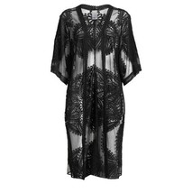 Time and Tru ~ Black Soot ~ Lace Kimono ~ Layering Piece ~ Women&#39;s Large... - $30.00