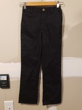 Lot of 3 pairs French Toast Girls Stretch Pull-On Uniform Pants Black Blue Sz 7 - £15.17 GBP