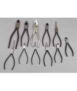 Boker Camron Kraeuter Pliers 11 Assorted Lot Utica 4.5 Inch To 7.5 Inch - £67.23 GBP