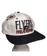Vintage Philadelphia Flyers Snapback Hat AJD Signature Spell Out ~ NWT - £49.50 GBP