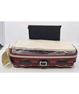 Longaberger 2014 Signed Santa Belly Basket w/ Removable Hard Plastic Pro... - €249,52 EUR