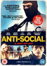 Anti-social DVD (2015) Gregg Sulkin, Traviss (DIR) Cert 15 Pre-Owned Region 2 - £14.00 GBP