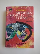 A Catalog of Modern World Coins 1850-1950 11th Book Unused Coin HC DJ Vtg 1974 - £9.66 GBP