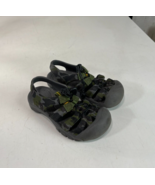 Keen Boys Waterproof Outdoor Sport Sandals Kids Toddler US Size 12 Camo Rubber - $21.77