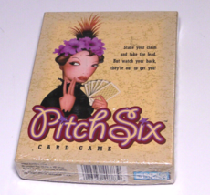 2002 PITCH SIX Card Game by PARKER BROTHERS - £7.03 GBP