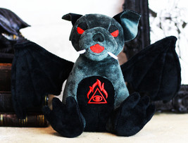 Ebros Fantasy Demonic Vampire Dracula Blood Thirsty Bat Luxe Soft Plush Toy Doll - £20.90 GBP