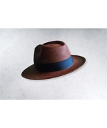 Genuine Panama Hat Ecuador &quot;Montego&quot; brown | Fino - High quality hat mad... - $169.00