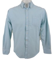 American Classics by Russell Simmons Green Striped Button Down Shirt Men... - £18.04 GBP