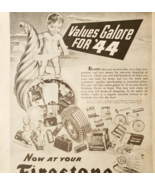1943 Firestone Products For 1944 Advertisement WW2 Era December Christma... - $459.19 MXN