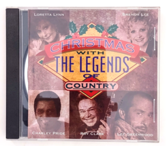 1994 Christmas With The Legends Of Country Christmas CD Charley Pride Roy Clark - £7.48 GBP