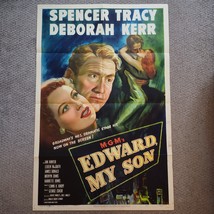 Edward, My Son 1949 Original Vintage Movie Poster One Sheet NSS 49/143 - £39.14 GBP