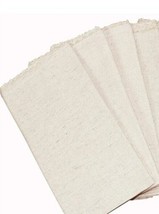 Cotton Craft 20&quot; Dinner Napkins ~ Cotton ~ Flax/Linen ~ Natural Color La... - £17.72 GBP