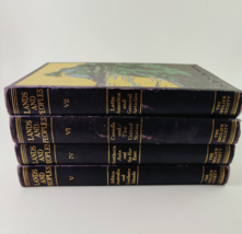 LOT OF 4 Lands and Peoples The World In Color Volumes 4-7 ~ Grolier Society 1954 - £15.64 GBP