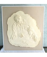 Leon Lee Bleifeld Molded Paper Sculptural Relief Rabbi Teaching Torah to... - €339,01 EUR