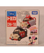 Disney Motors Mickey &amp; Minnie Mouse Convertibles with Roofs Japan Takara... - £44.38 GBP