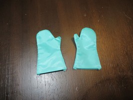 Teal Oven Mitts 18” Doll American Girl Doll Our Generations EUC - $3.95