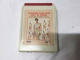 Elvis Presley 8 Track Tape RARE - 50,000,000 Elvis Fans can&#39;t be wrong- Volume 2 - £12.43 GBP