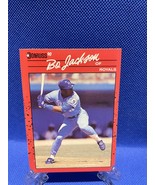 Bo Jackson # 61 1990 Donruss Baseball Card Error - $28,022.27 MXN