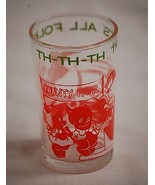 Warner 1974 Swanky Swig Yosemite Sam Bugs Bunny Glass Cup Tumbler Art Ch... - £7.81 GBP