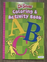 Dr Seuss Coloring &amp; Activity Book A B C Alphabet NEW - £5.09 GBP