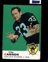 1969 Topps #68 Billy Cannon Good+ Raiders *X63247 - £4.29 GBP