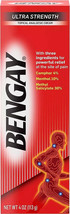 Bengay Ultra Strength Pain Relief Cream 4 Oz ~ Exp 12/2025 ~ Free Shipping - $9.40