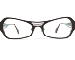 Iyoko-Inyake Brille Rahmen IY 578 Col. 157 Brown Blau Cat Eye 56-20-140 - £74.85 GBP