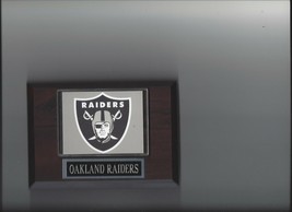 Oakland Raiders Logo Plaque Football Nfl - £3.15 GBP
